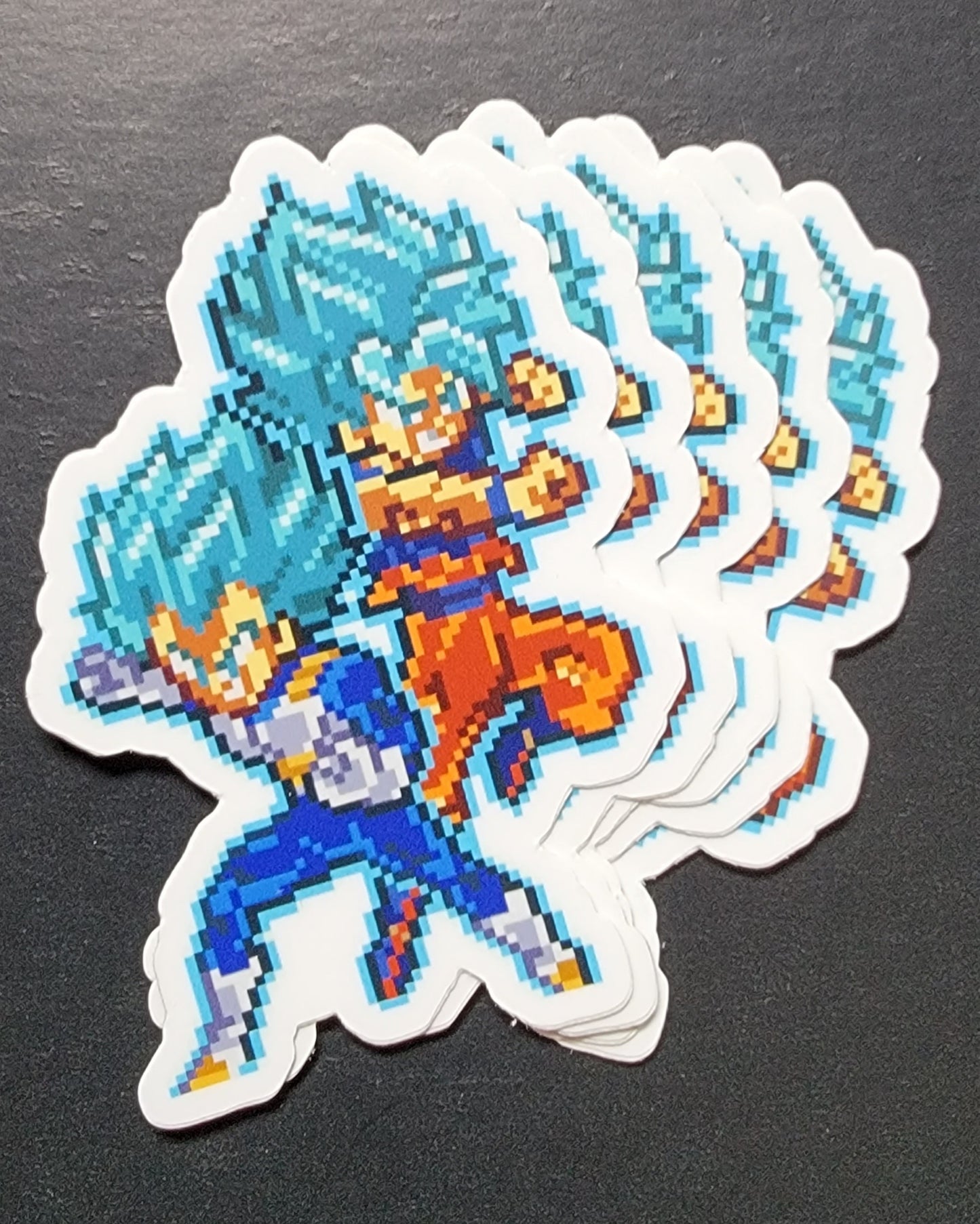 Super Saiyan Blue Goku & Vegeta Sticker