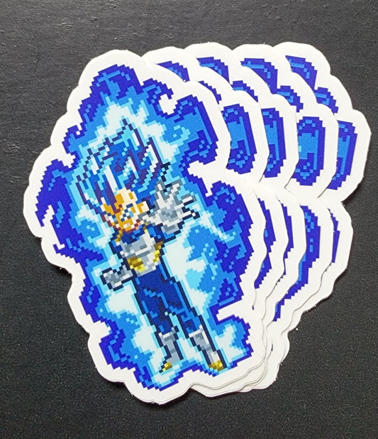 Super Saiyan Blue Evolution Vegeta Sticker