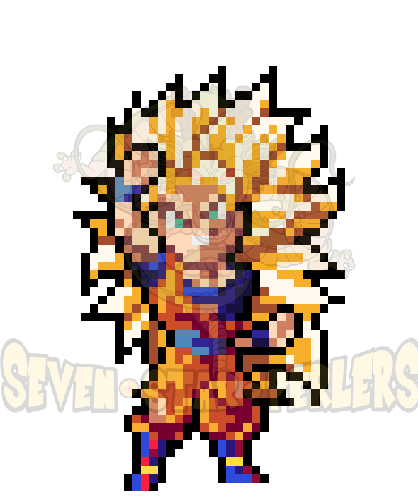 Super Saiyan 3 Goku Sticker