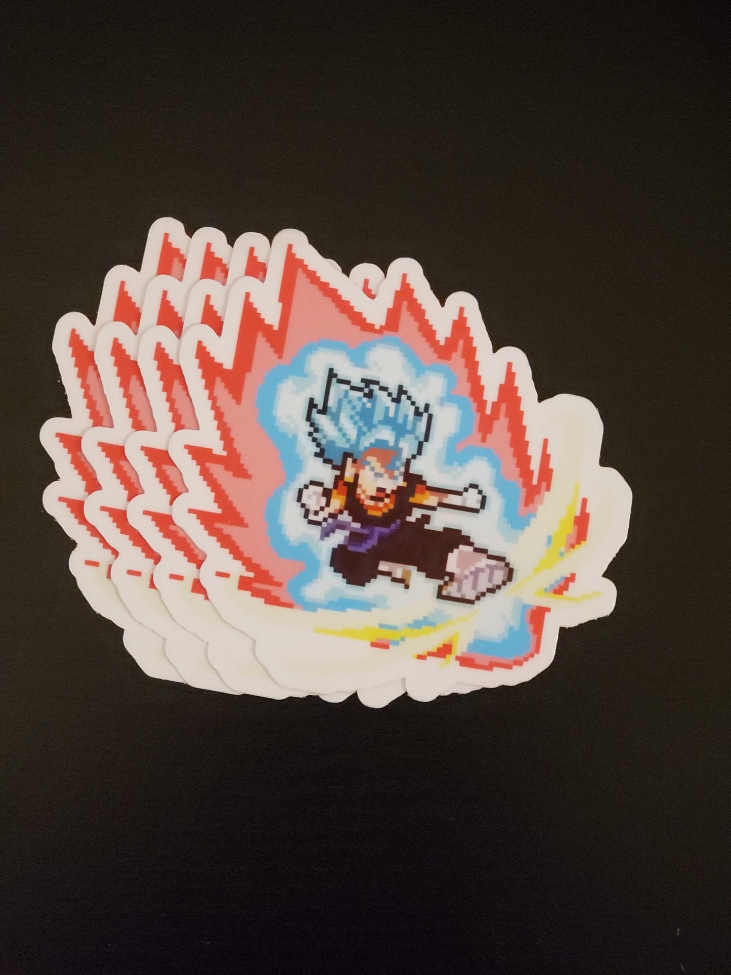 Super Saiyan Blue Vegito (Kaioken) Sticker