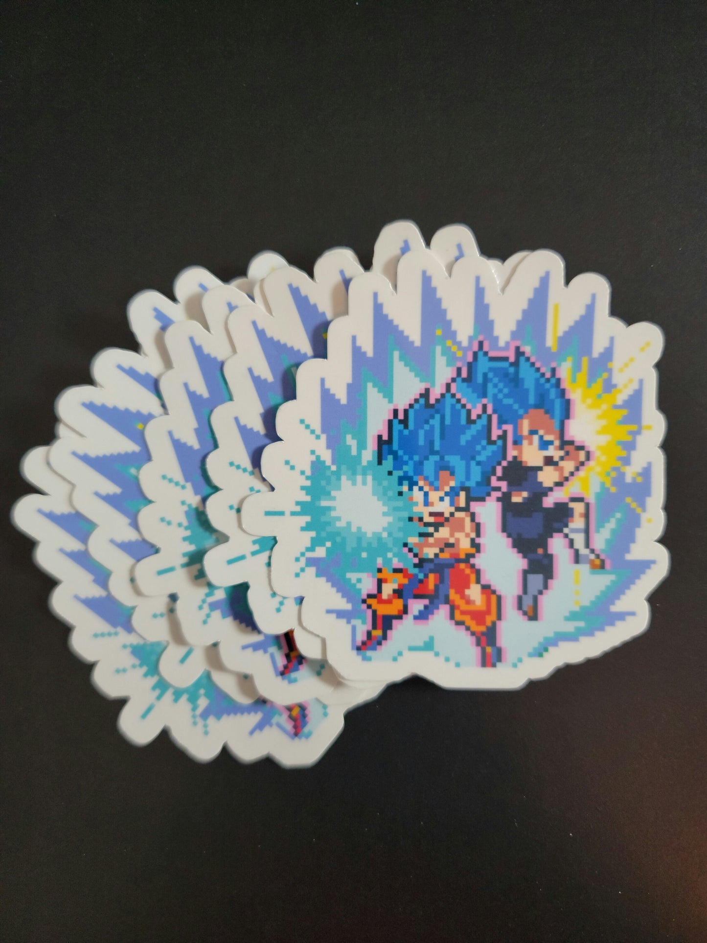 Super Saiyan Blue Goku & Vegeta Sticker