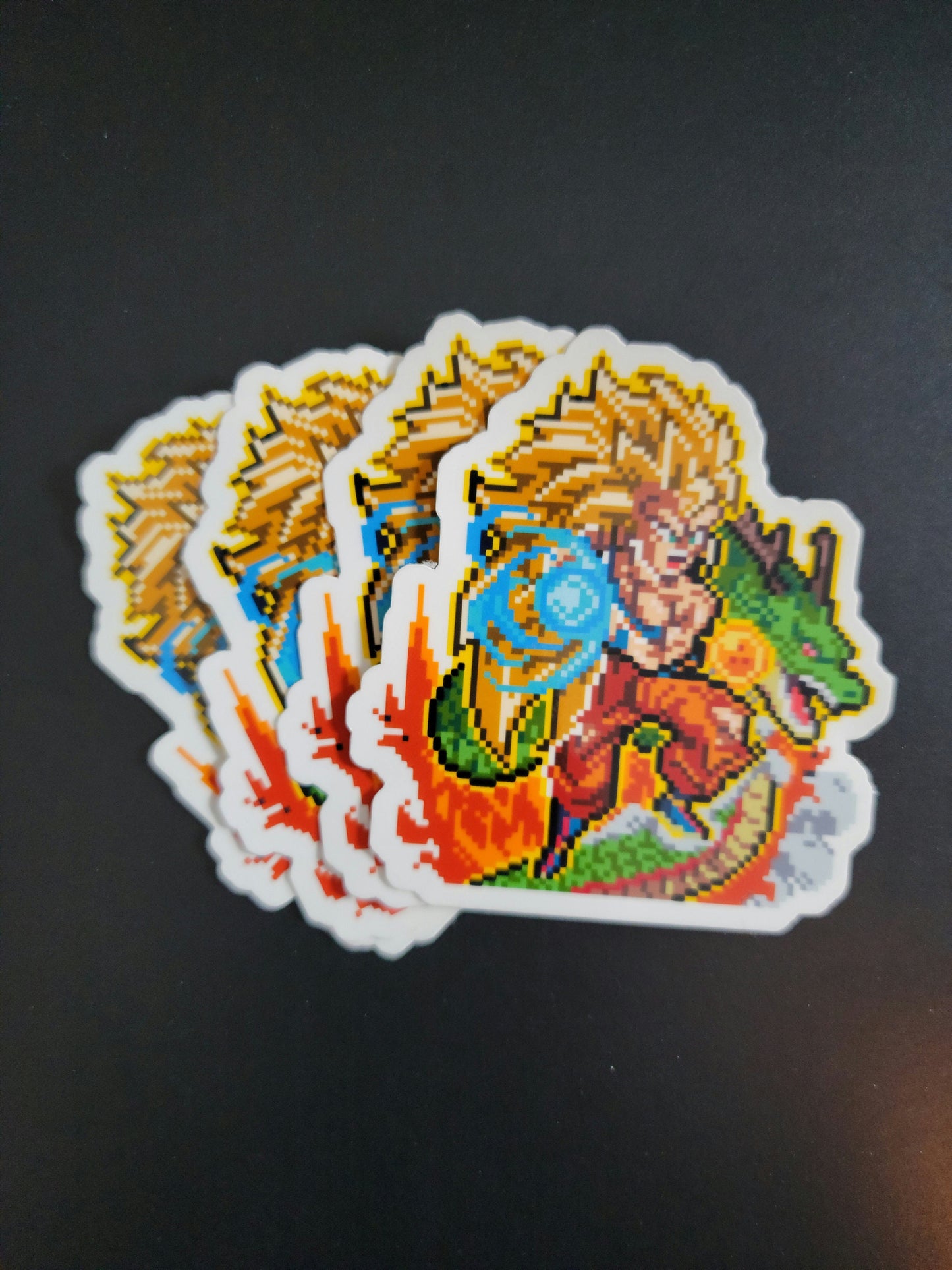 Super Saiyan 3 Goku (Shenron) Sticker