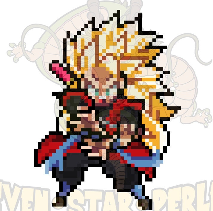 Super Saiyan 3 Goku (Xeno) Sticker