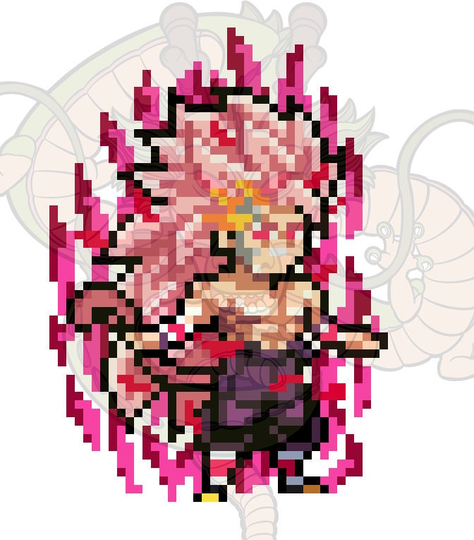 Super Saiyan Rose Full Power Goku Black Sticker